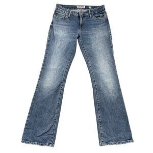 Lucky Brand Jeans Womens 6 Lolita Boot Western Denim Bootcut